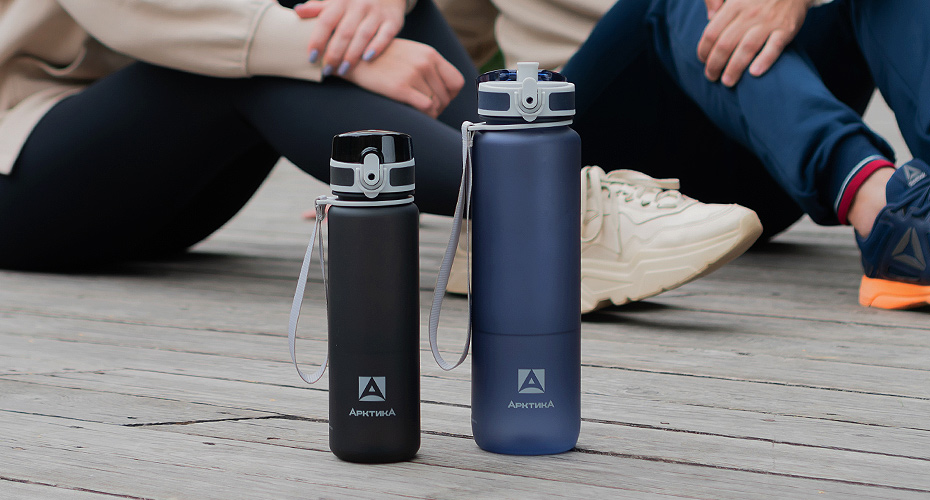 Тритановая бутылка матовая