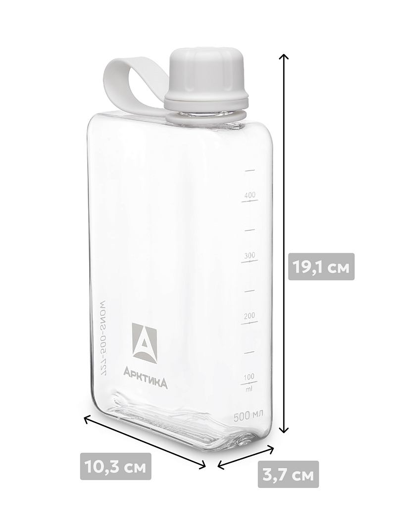 Тритановая бутылка 0.5л серии 727 «Снег» - 6