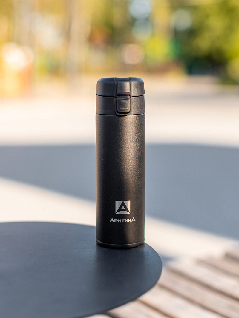 Термокружка 0.47л серии 703 чёрная классическая - 2