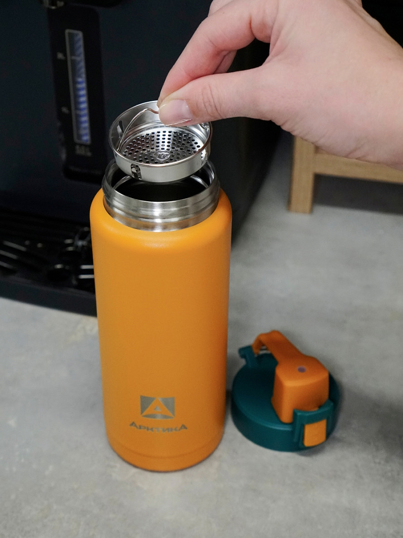 Термокружка 0.5л серии 702 «Сититерм» «Морошка» с ситечком - 6