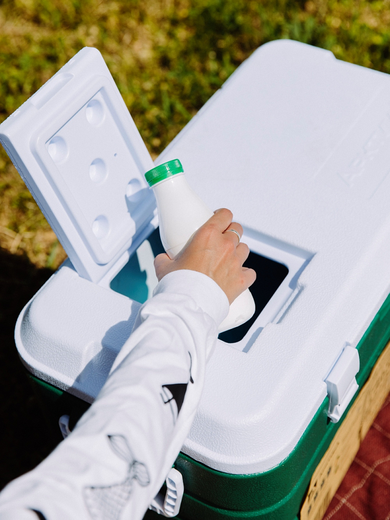 Аквамариновый термоконтейнер 2000 на 40 литров - 5