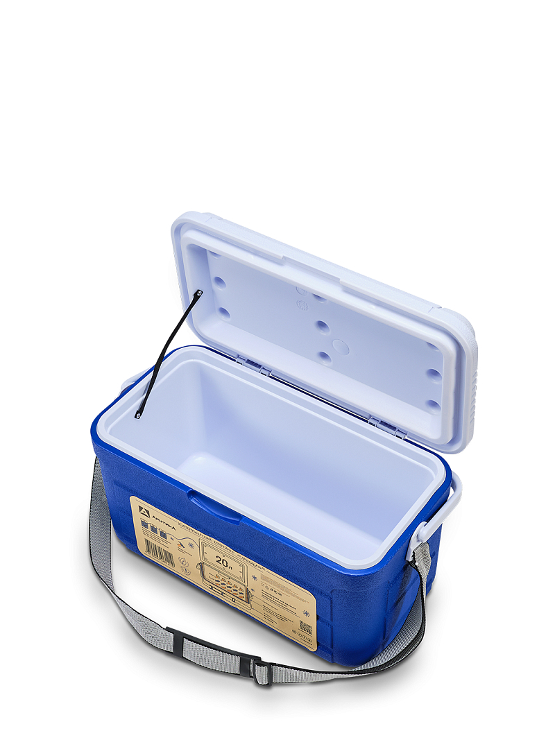 Синий термоконтейнер 2000 на 20 литров - 8