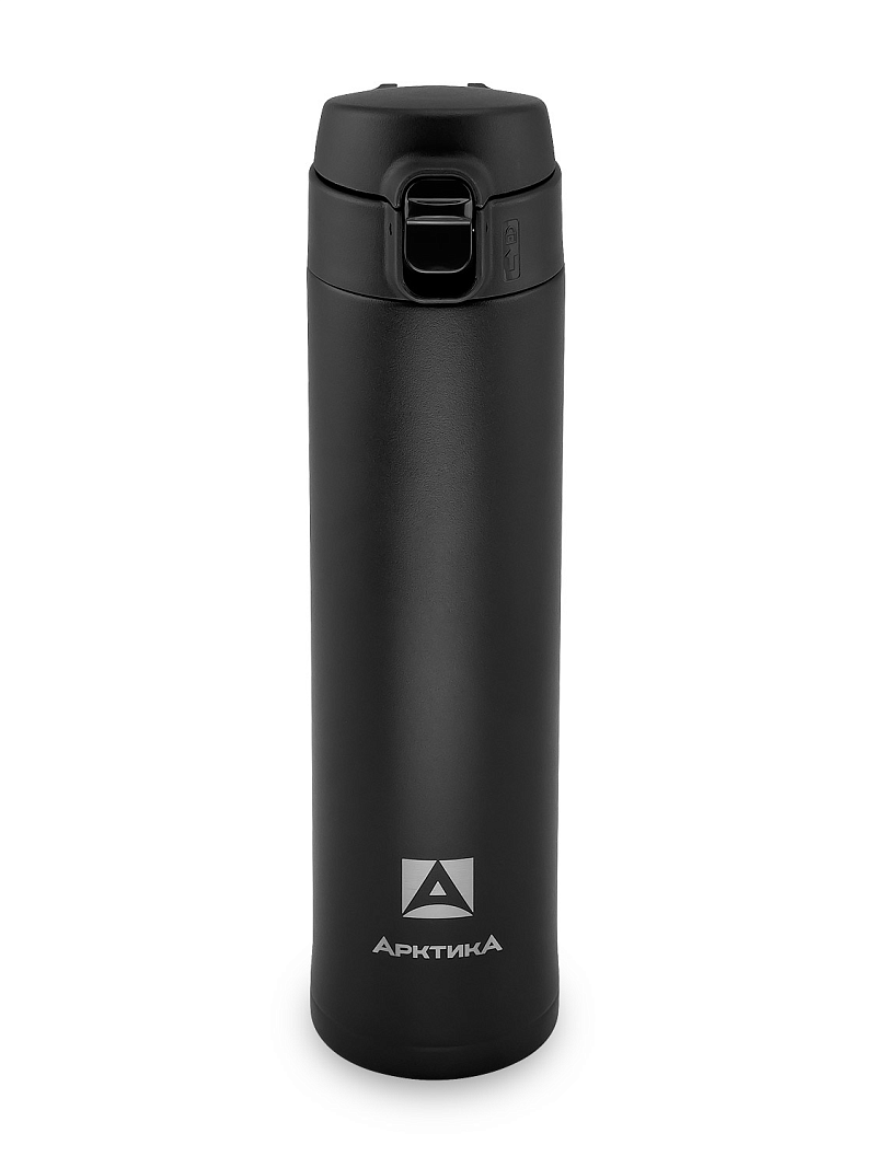 Черная городская термокружка на 0.52л (уценка) - 1