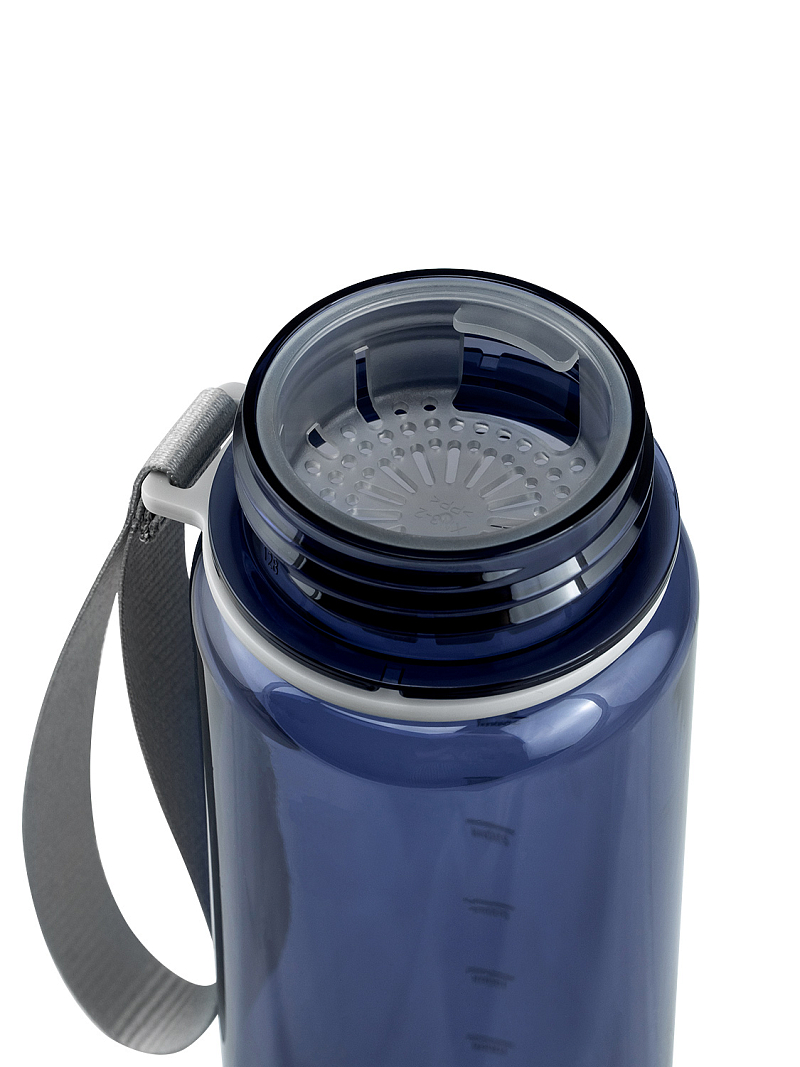 Тритановая бутылка 0.5л серии 720 глянцевая синяя с ситечком - 11