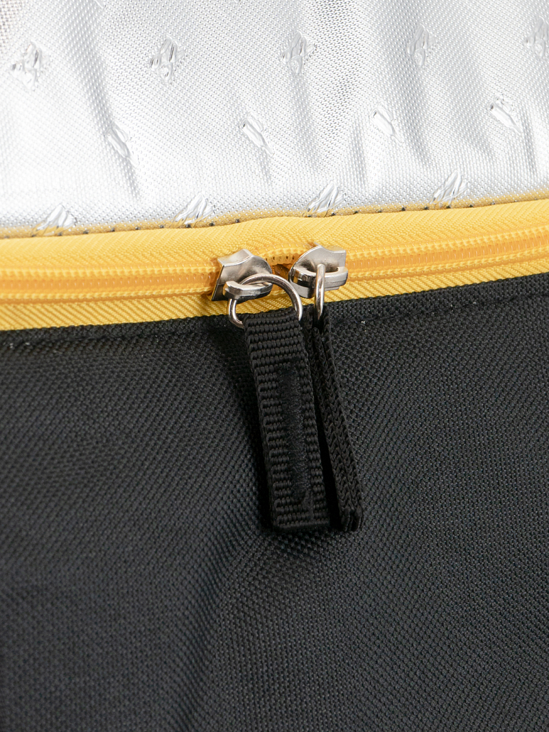 Термосумка-холодильник 10л серии 3001 чёрная с люком - 6