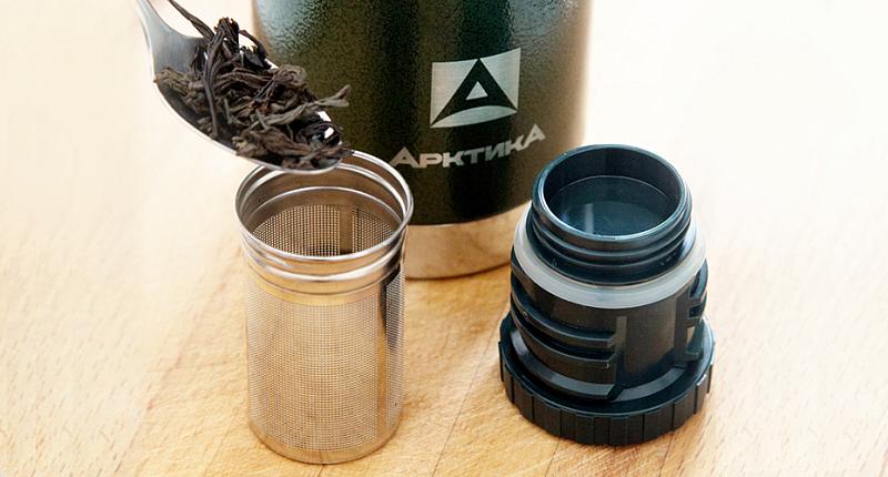 Как отмыть термос от чайного налета