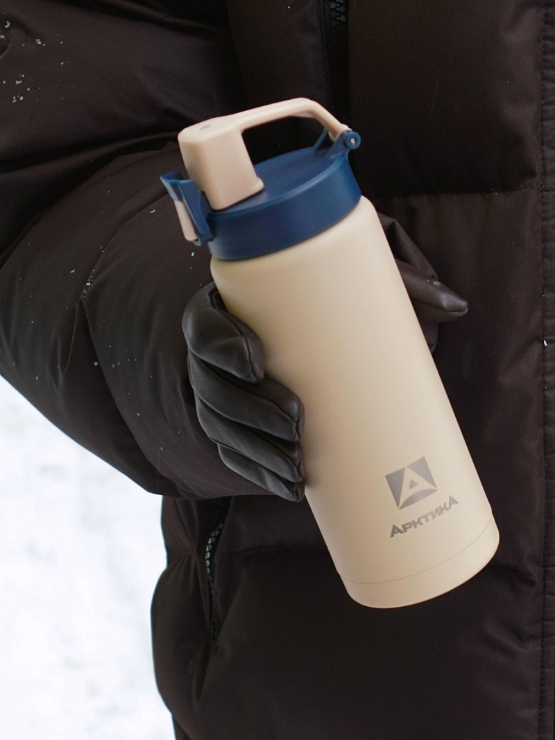 Термокружка 0.5л серии 702 «Сититерм» «Песок» с ситечком - 4