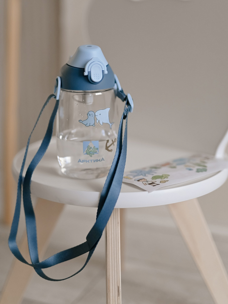 Тритановая бутылка 0.48л серии 730 «Нордик» с наклейками - 6