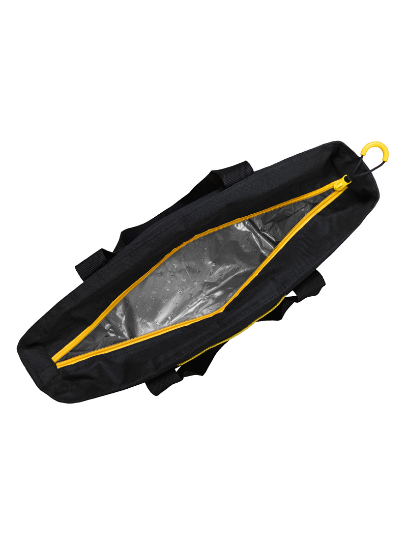 Термосумка-шоппер 17.5л серии 3400 чёрная - 7