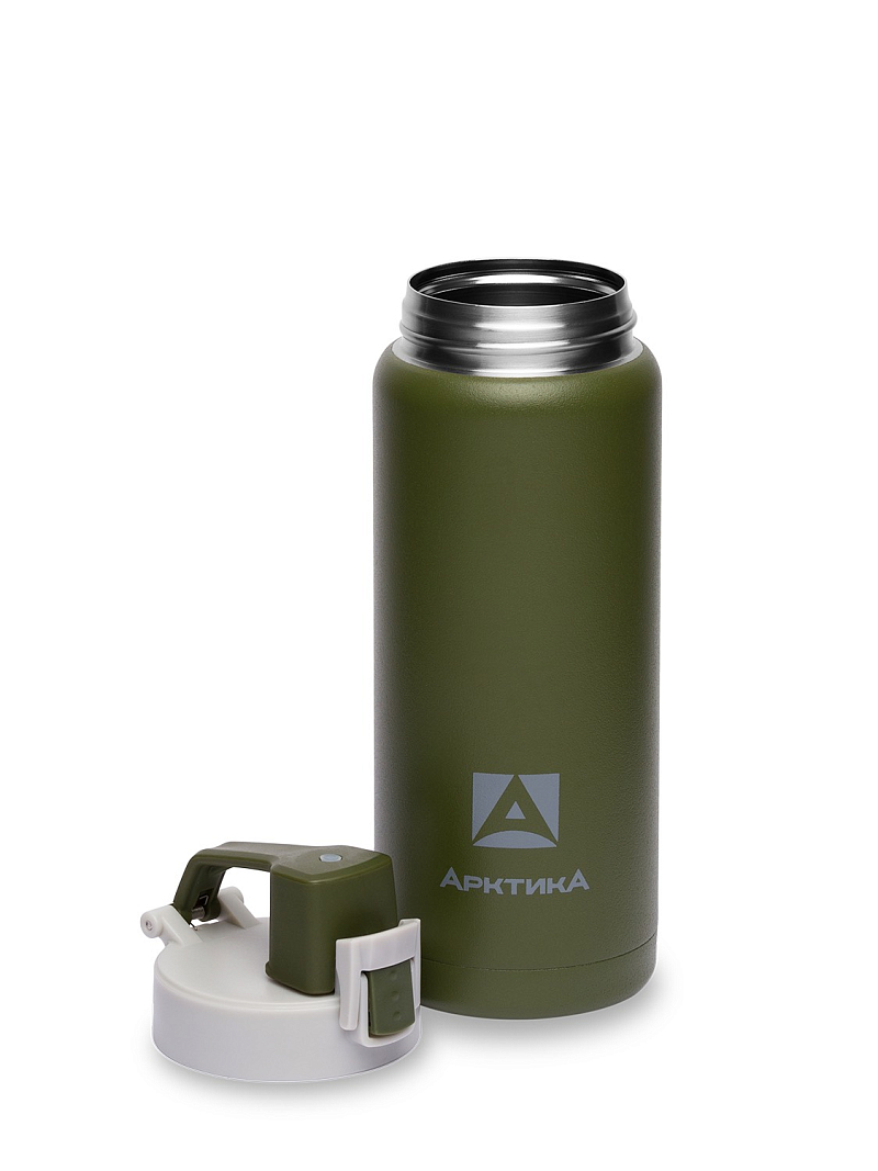 Термокружка 0.5л серии 702 «Сититерм» зелёная (уценка) - 5