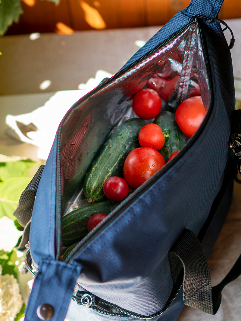 Термосумка-трансформер 11.5л серии 3600 синяя - 4