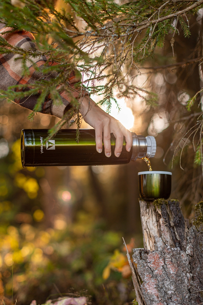 Термос с текстурным покрытием на 1л (уценка) - 4