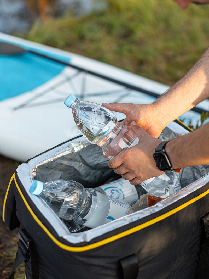 Термосумка 40л серии 010 «Порт Диксон» чёрная - 8