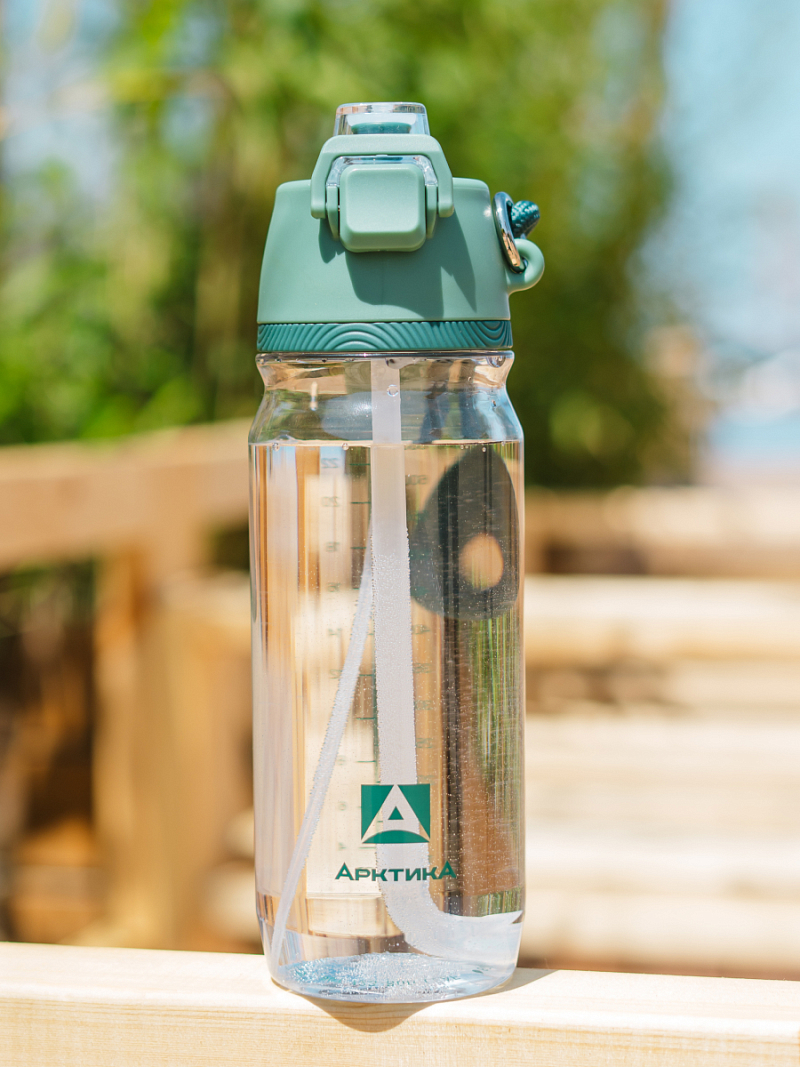 Тритановая бутылка 0.8л серии 723 «Хвоя» с распылителем - 7