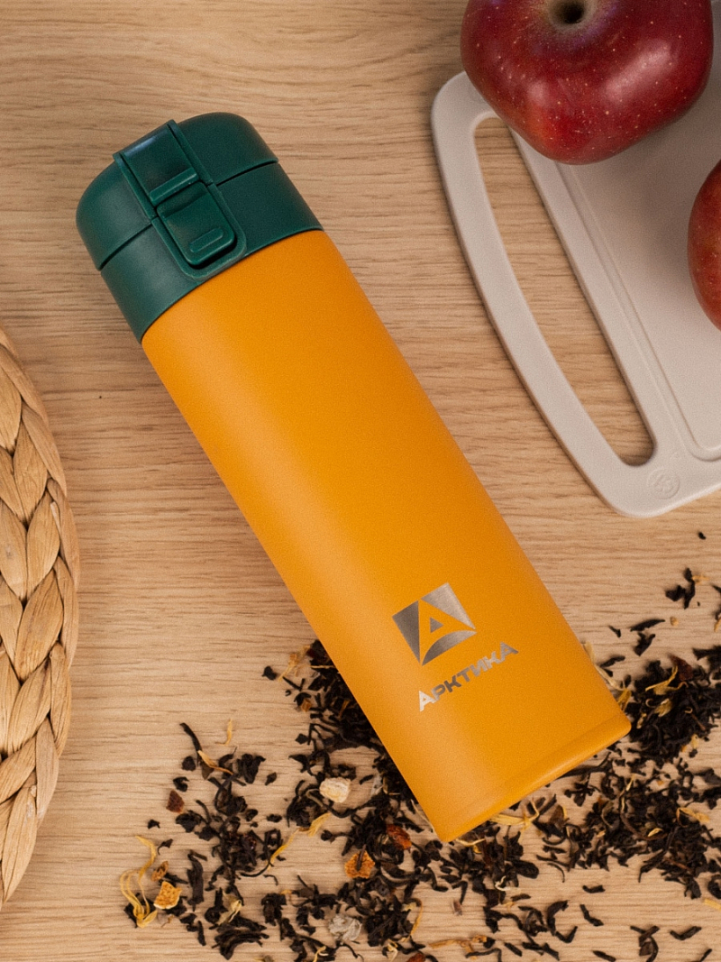 Термокружка 0.47л серии 703 «Морошка» с ситечком (уценка) - 4