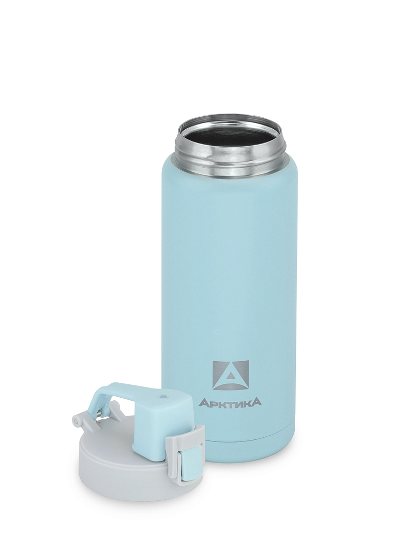 Термокружка 0.5л серии 702 «Сититерм» голубая - 7