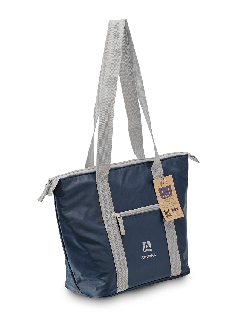 Синяя сумка-холодильник на 10л (уценка) - 1