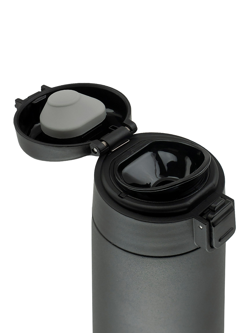 Термокружка 0.47л серии 703 чёрная классическая (уценка) - 5