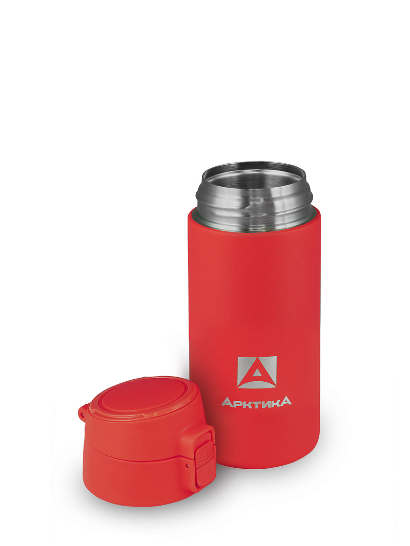 Термокружка 0.35л серии 705 красная текстурная - 5