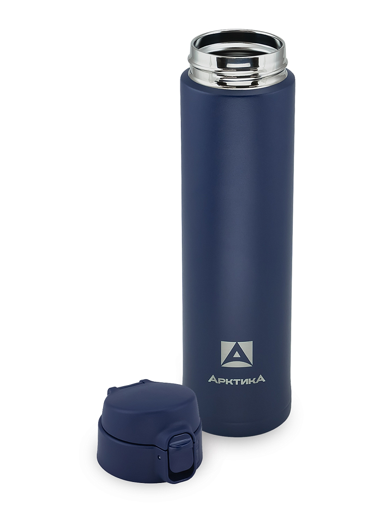 Термокружка 0.52л серии 701 синяя с закрытой питьевой системой - 10