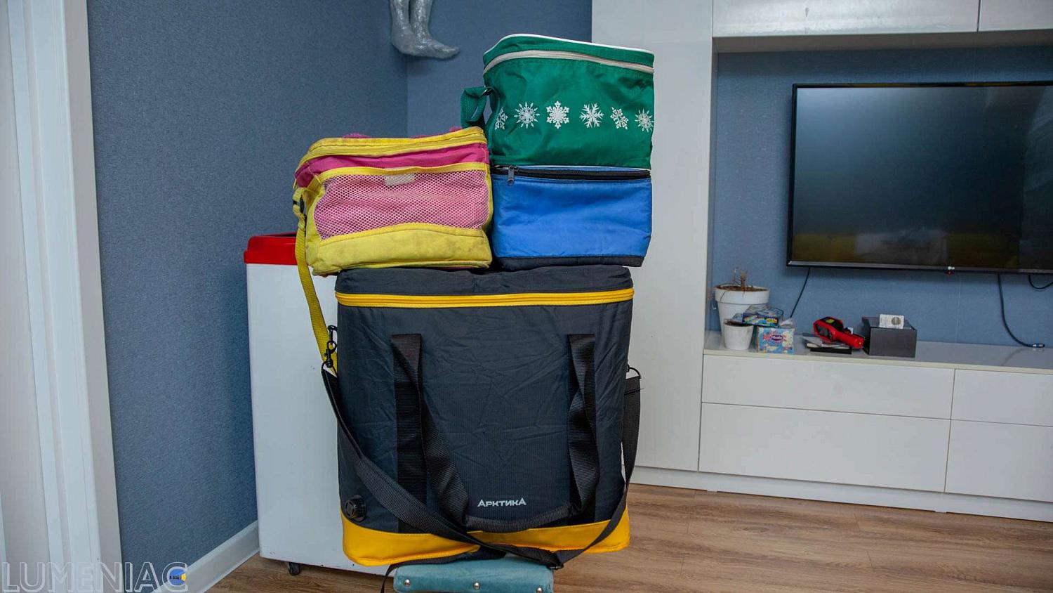 30 литров вполне достаточно, чтобы набить сумку запасом еды на неделю.