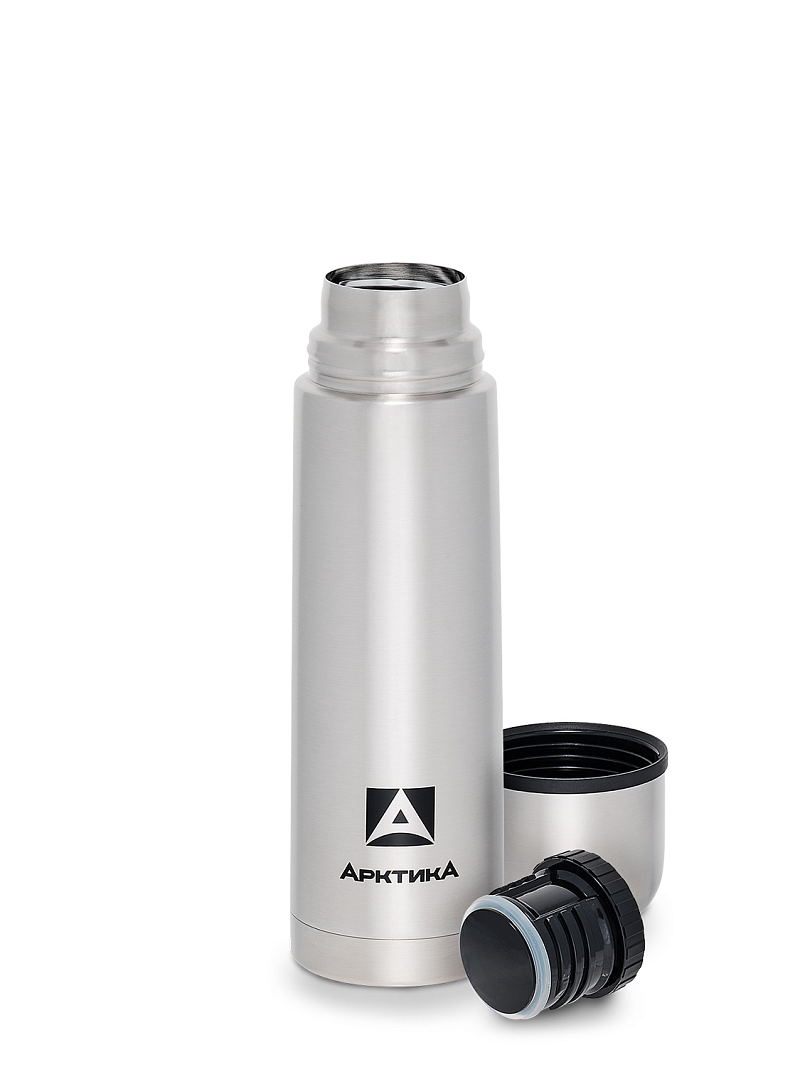 Термос 0.75л серии 101 стальной с узким горлом в чехле - 3