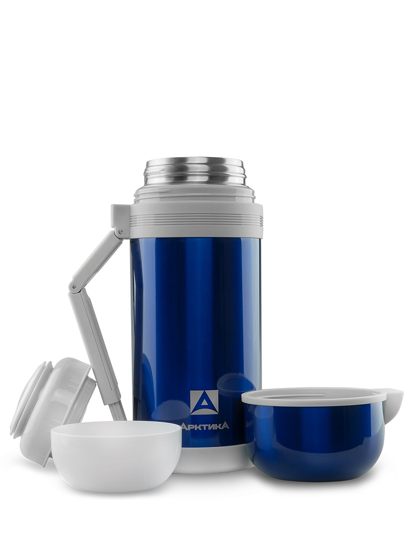 Термос 1.2л серии 202 синий универсальный - 3