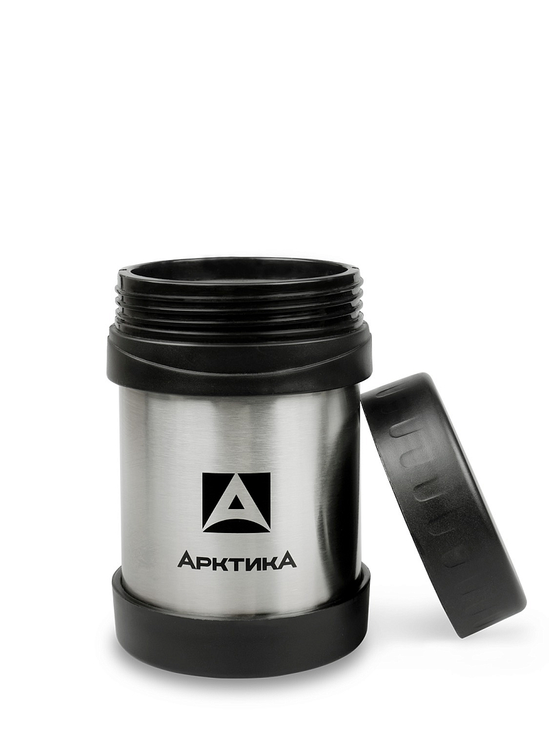 Термос-кружка 0.35л серии 402 стальная для еды и напитков - 3