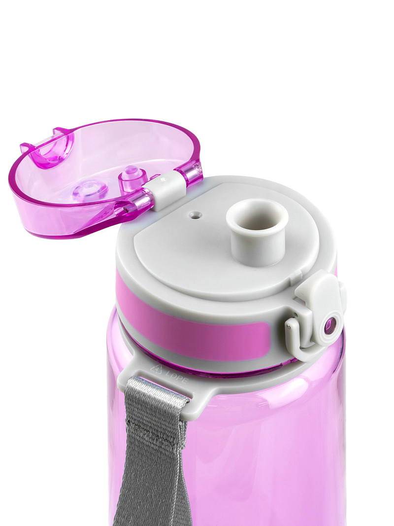 Тритановая бутылка 1л серии 720 глянцевая лавандовая с ситечком - 3
