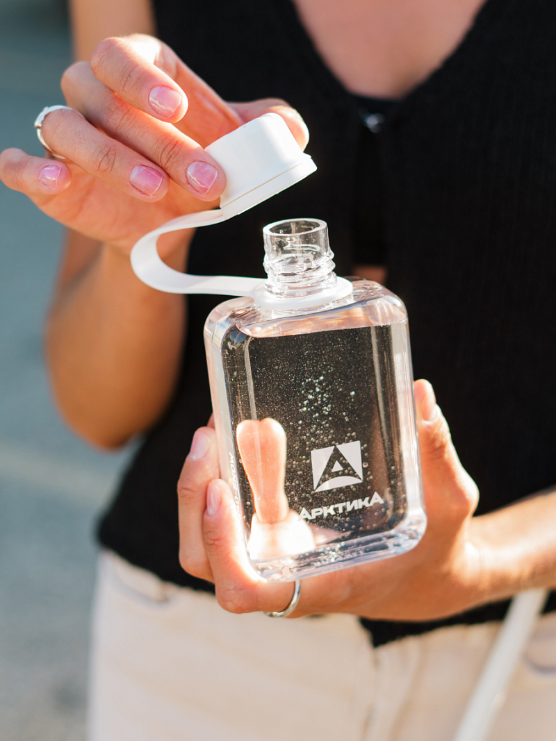 Тритановая бутылка 0.24л серии 727 «Снег» - 3