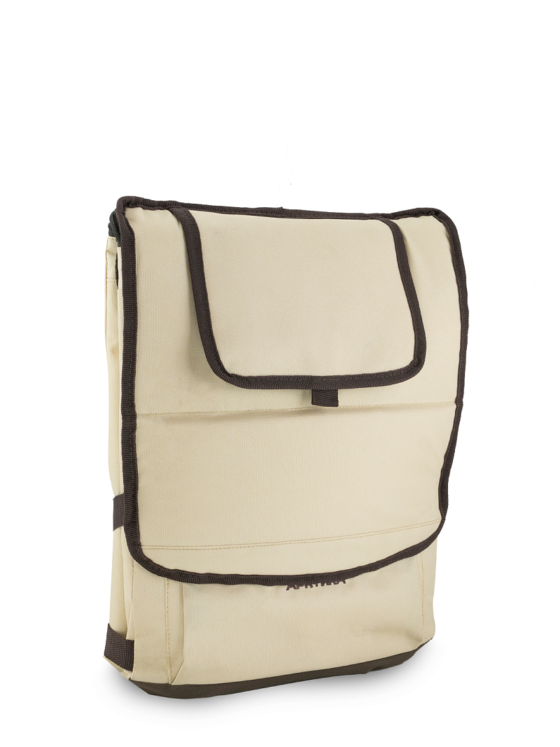 Термосумка-холодильник 20л серии 3001 бежевая с люком - 13