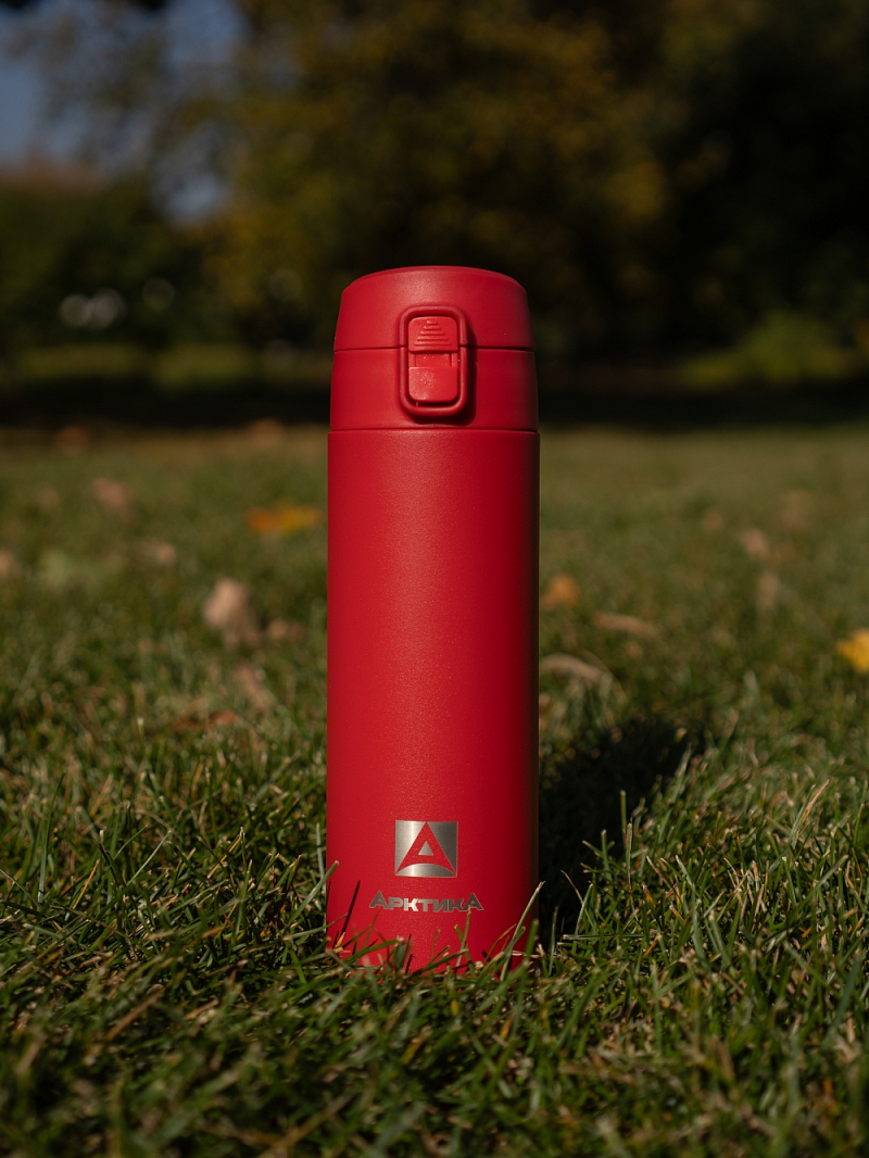 Термокружка 0.5л серии 705 красная текстурная - 2