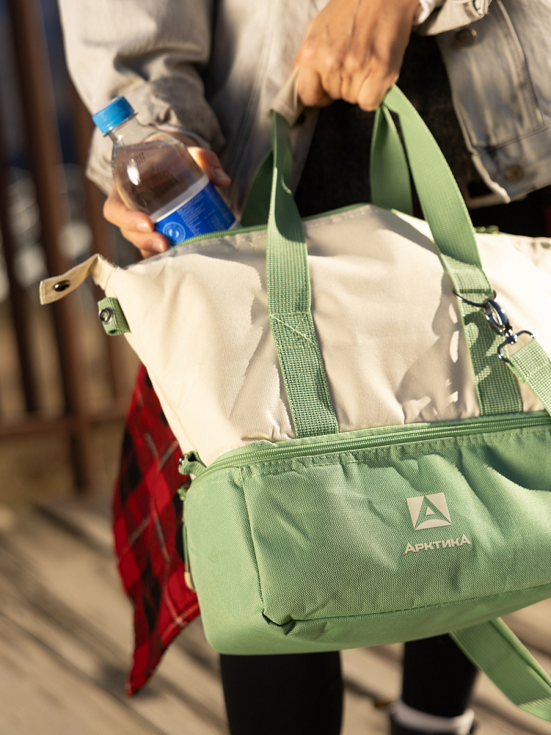 Термосумка-трансформер 11.5л серии 3600 зеленая - 4