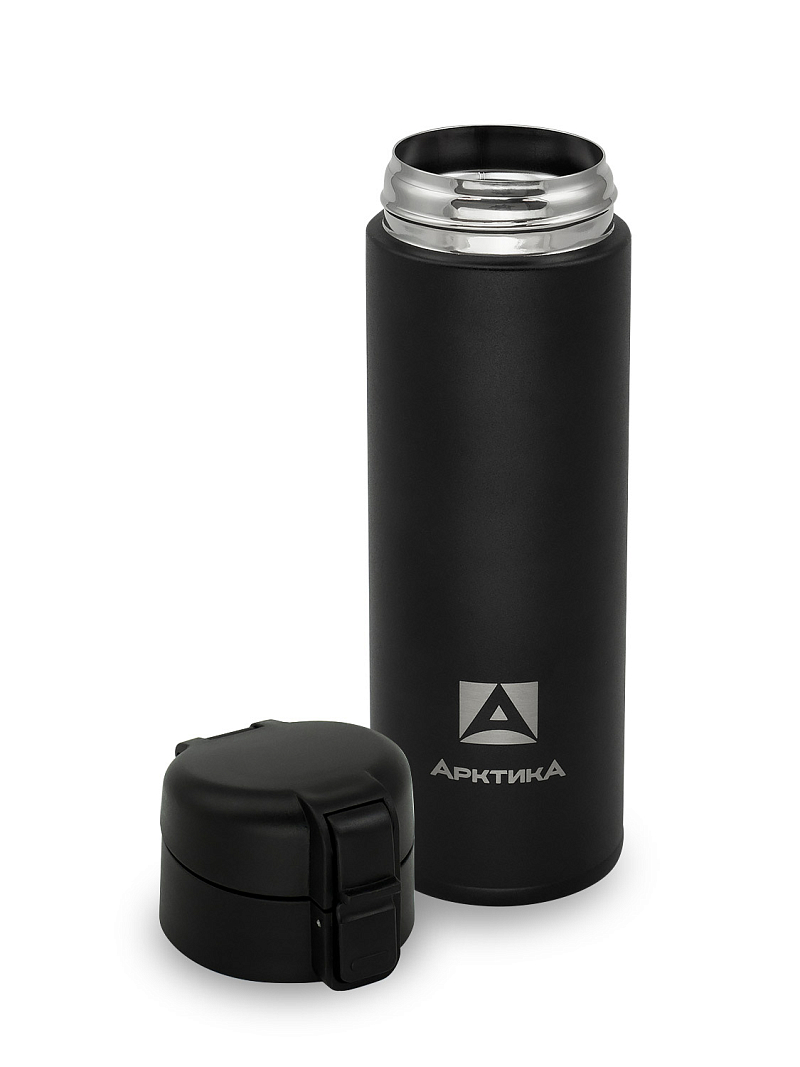 Термокружка 0.47л серии 703 чёрная классическая (уценка) - 3