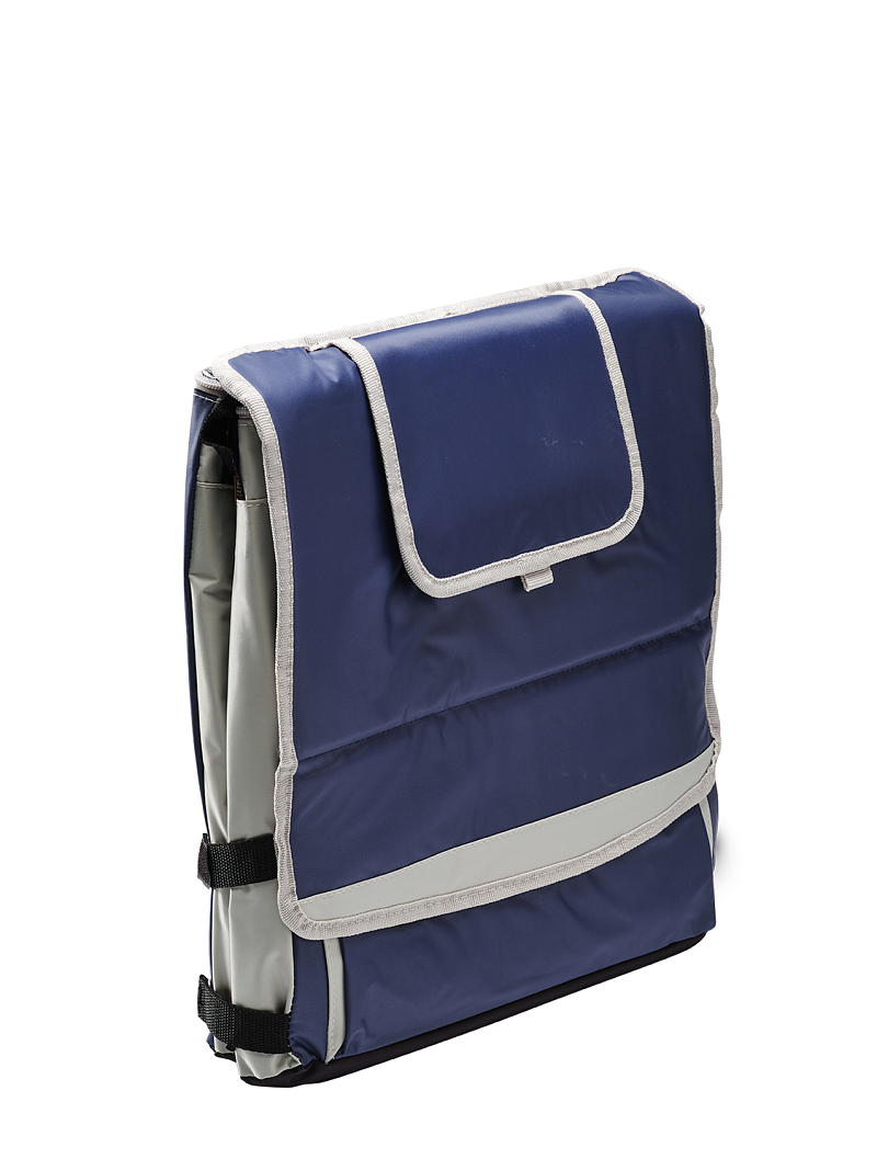 Термосумка-холодильник 30л серии 3001 синяя с люком - 11