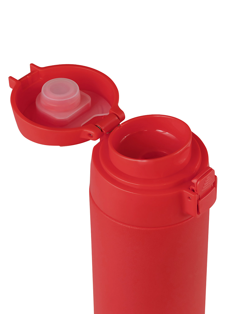 Термокружка 0.35л серии 705 красная текстурная - 3